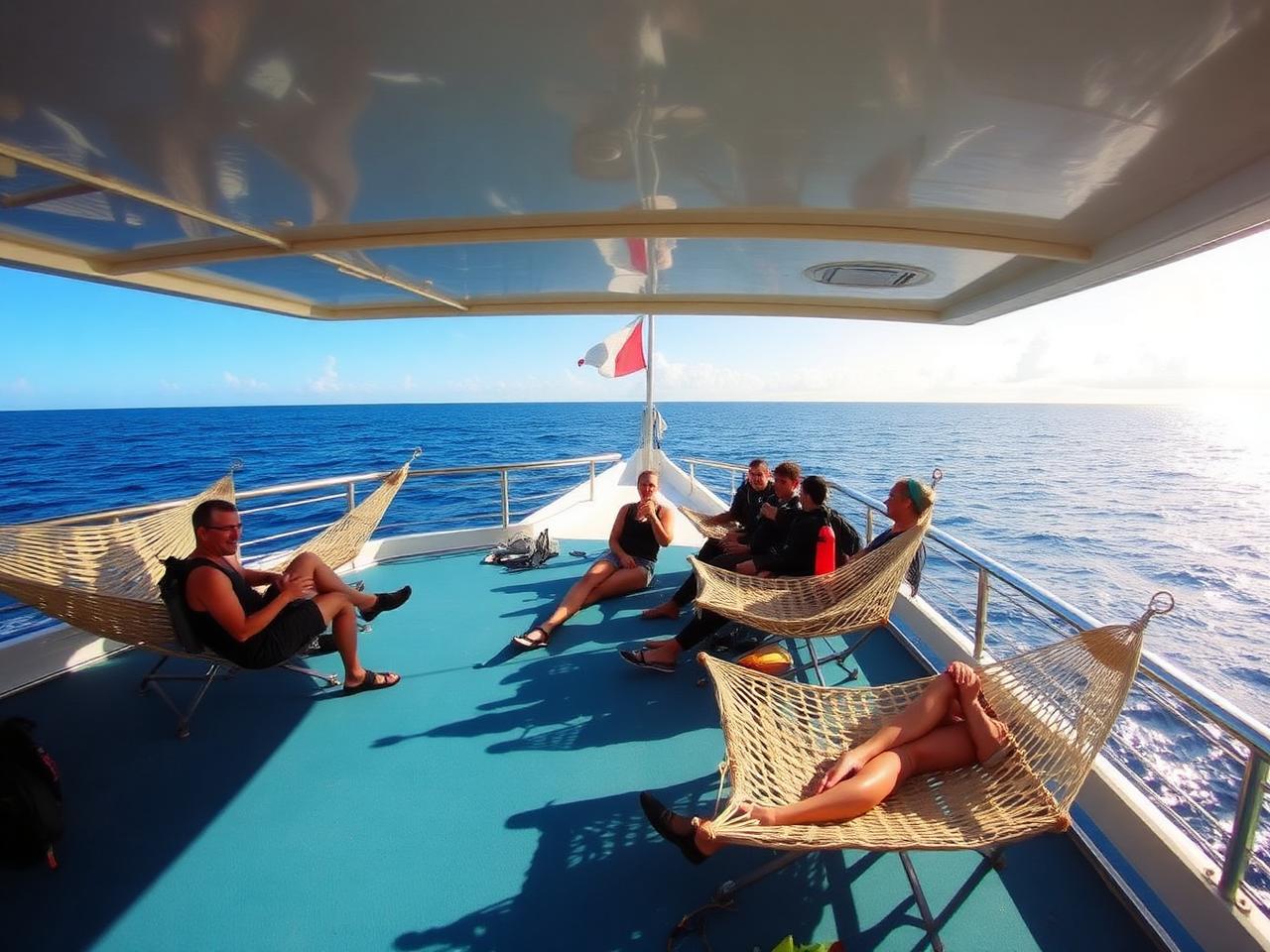 La vie à bord d'un liveaboard : journée type d'un croisiériste