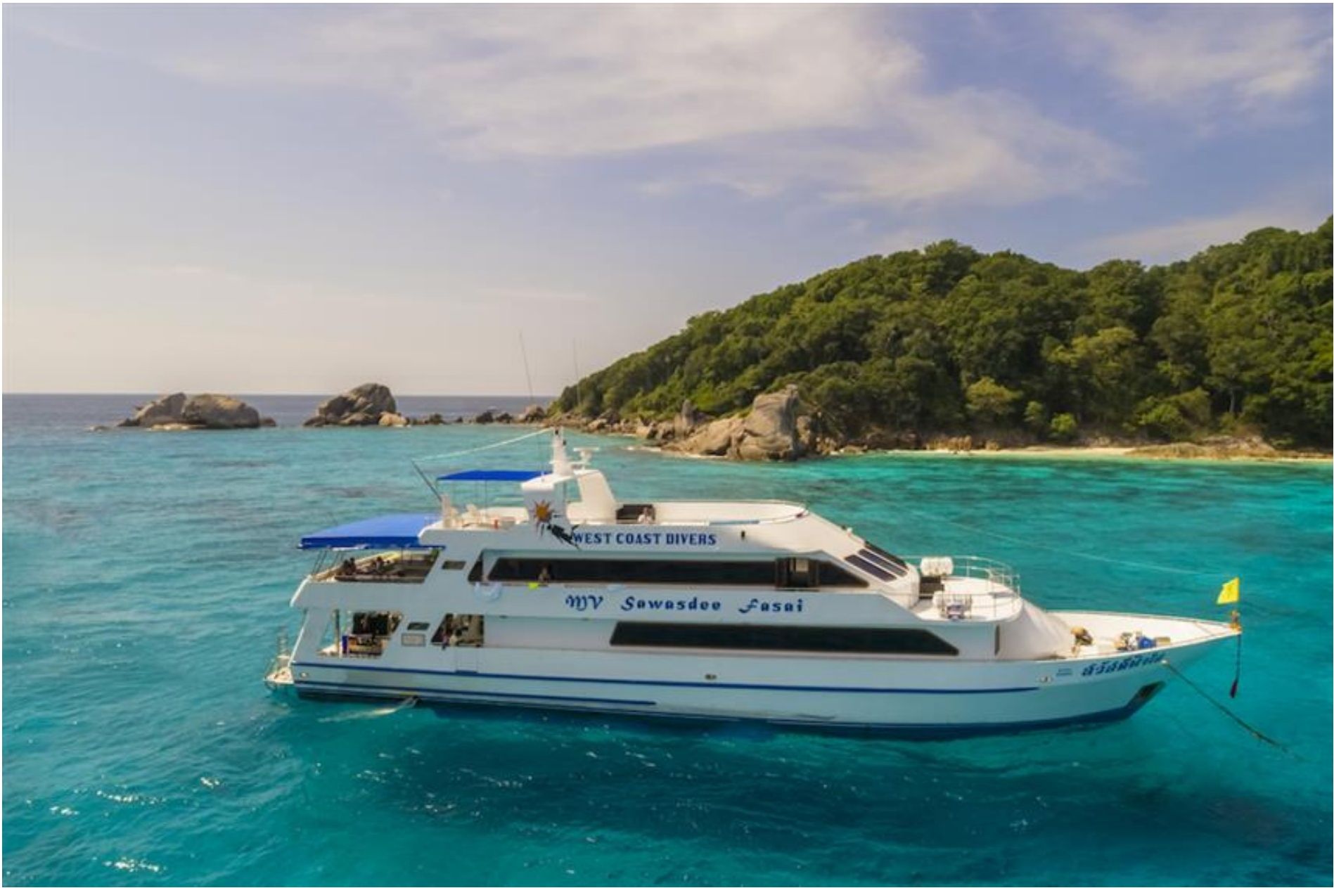Croisière plongée aux îles Similan depuis Phuket : 6 jours / 5 nuits